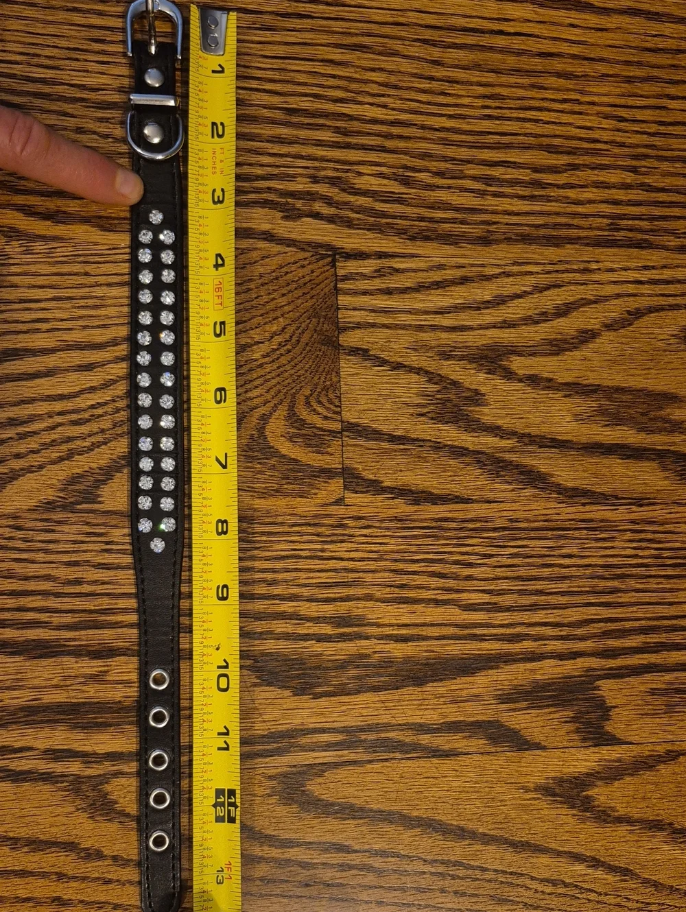 NWOT! Small dog/cat collar Black Double Row Swarovski Crystal